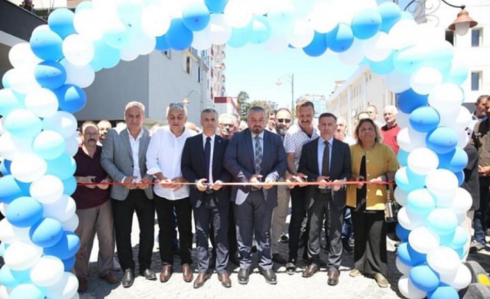 Yomra Hükümet caddesi yenilendi.