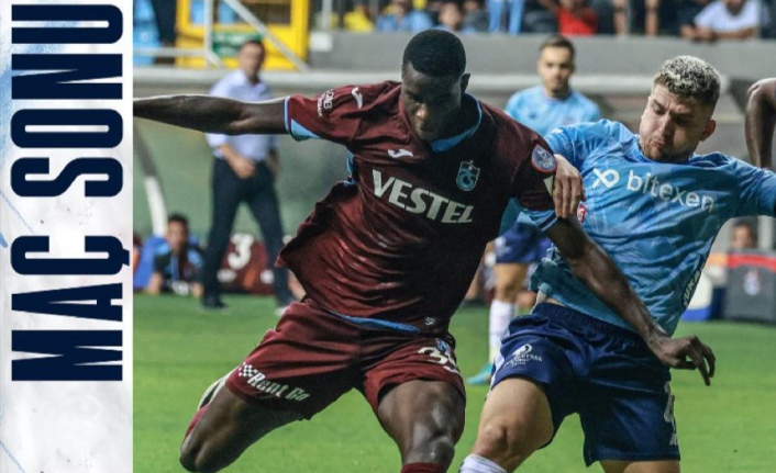 Adana Demirspor 1- Trabzonspor 0