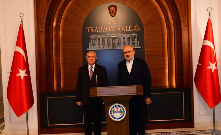 Diyanet İşleri Başkanı Prof. Dr. Ali Erbaş Vali Aziz Yıldırım'ı Ziyaret Etti