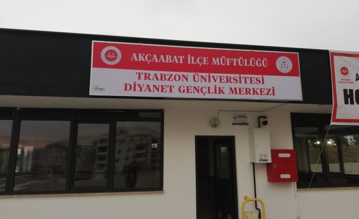 Trabzon üniversitesi Diyanet gençlik merkezi açılıyor