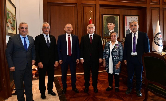 Vali Yıldırım’a hemşeri dernekleri ziyaret ettiler