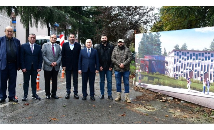 Vali Aziz Yıldırım,Trabzonspor Müzesi Binası İnşaatında İncelemelerde Bulundu