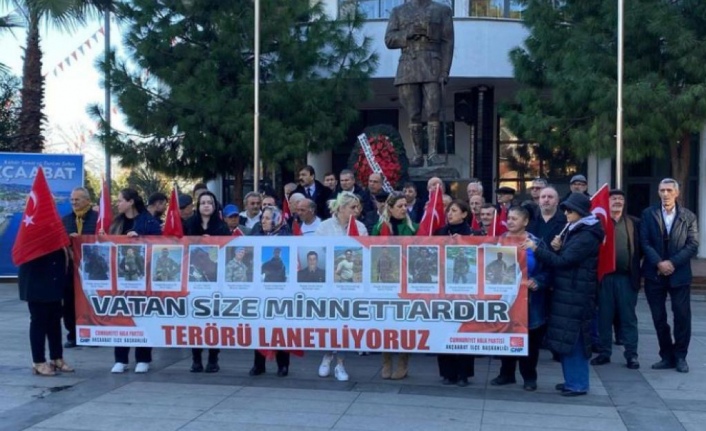 Av.Köroğlu terörü lanetliyoruz dedi.