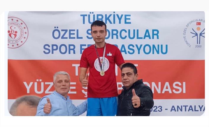 BÜYÜKŞEHİR SPORCUSU TÜRKİYE ŞAMPİYONU OLDU