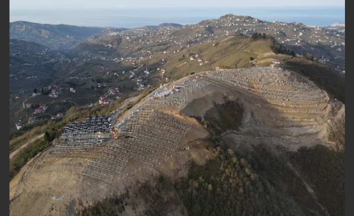 GES panellerinin montajı başladı