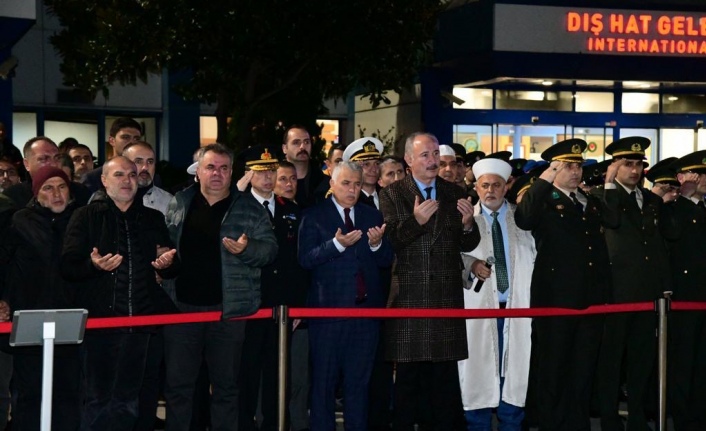 Şehidimiz Trabzon’a getirildi