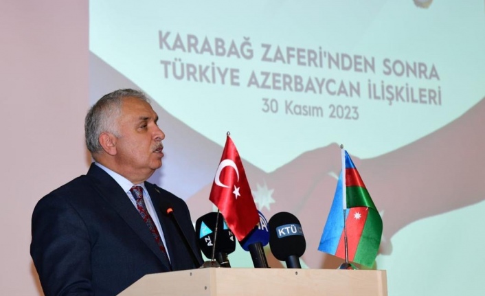Vali Yıldırım Türkiye Azerbaycan ilişkileri gelişmektedir dedi