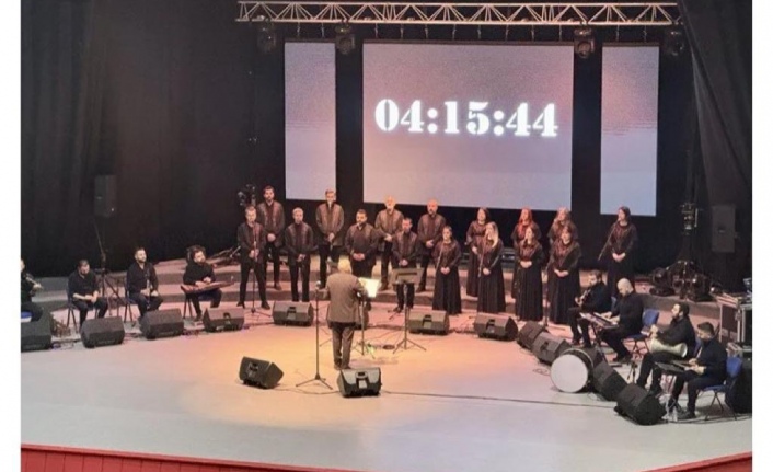 Antakya medeniyetler korosu trabzon’da konser verdi