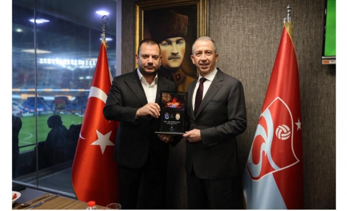 Trabzonspor’dan Galatasaray’a dostluk yemeği.