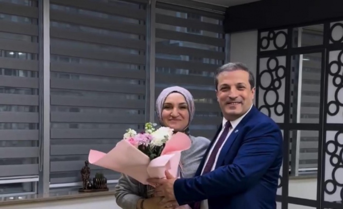 Başkan adayı Dr.Erkan 14 Şubat’ta eşini ziyaret etti.