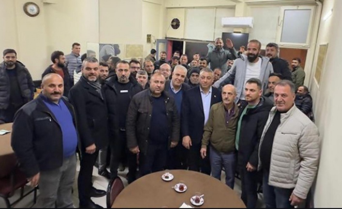 AKPliler Ağrı’lılarla iftar sofrasında bir araya geldiler