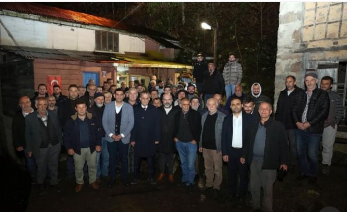 Başkan Sağıroğlu Demirciler Mahallesi’nde.
