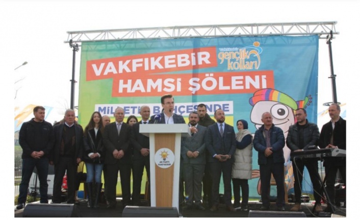 Vakfıkebirde hamsi şöleni gerçekleştirildi