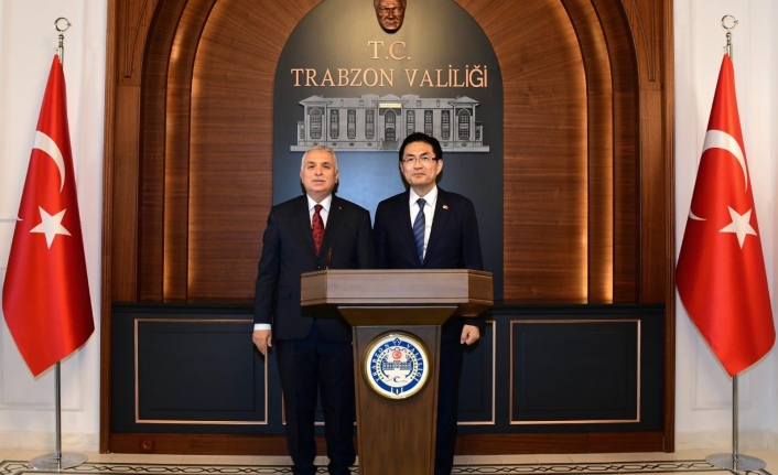 Kore büyükelçisi Jong Vali Yıldırım’ı ziyaret etti