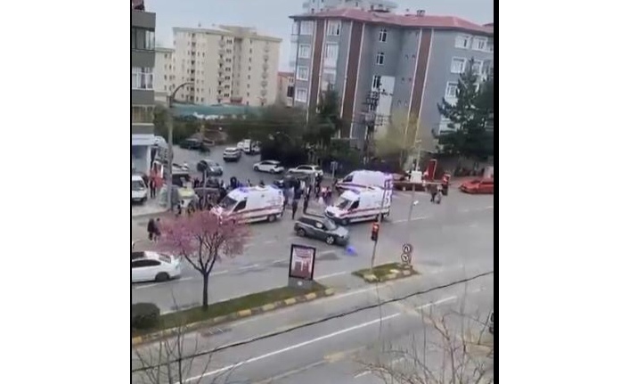 Yavuz Selim bulvarında kaza 7 yaralı