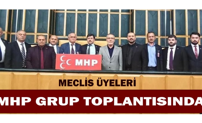 MHP’li Meclis Üyeleri TBMM’de.