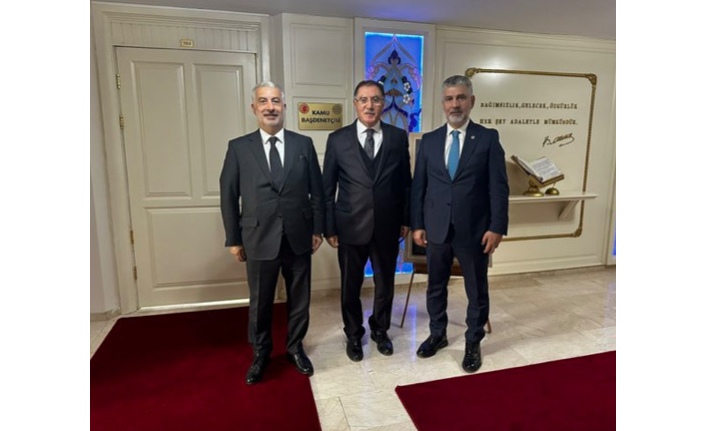 Milletvekilleri KDK Başkanı Malkoç’u ziyaret ettiler.