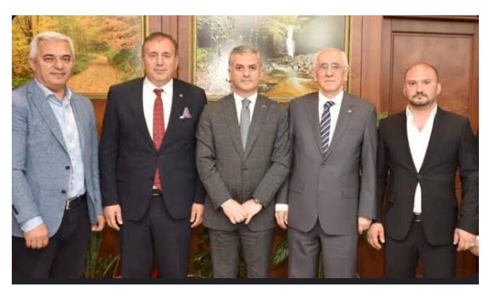 Yomra Belediye Başkanı Bıyık'la projeler değerlendirildi