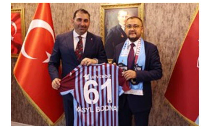 Büyükelçi Bodnar Trabzonspor’da.