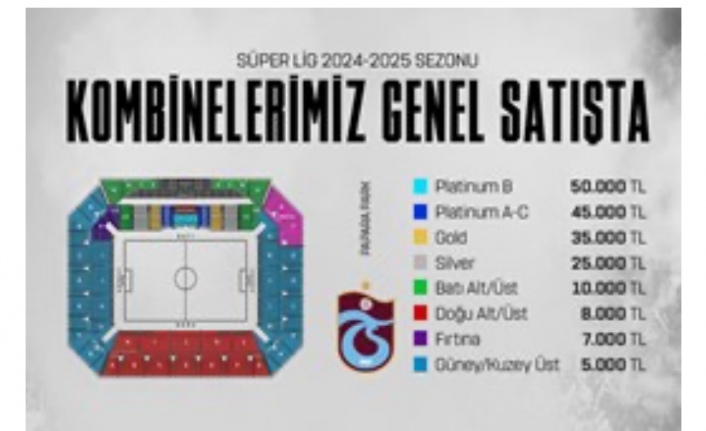 2024-2025 sezonu kombinelerimiz genel satışa sunuldu