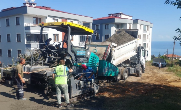 Ortahisar’ın yol standartları yükseliyor