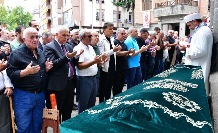 Muhsin Çebi son yolculuğuna uğurlandı.