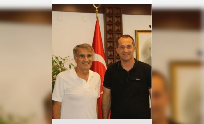 Şenol Hoca,Başkan Ekim’i Ziyaret Etti