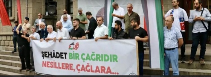 Filistin’e Destek Yürüyüşü Gerçekleşti