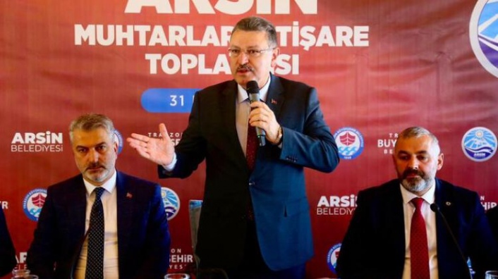 Arsin’de Muhtarlar Toplandı