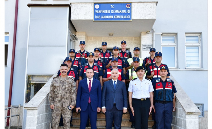 Aziz Yıldırım, Vakfıkebir İlçe Jandarma Komutanlığını Ziyaret Etti