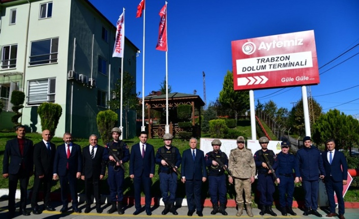 Arsin Aytemiz Dolum ve Depolama Terminali’nde Yangın Tatbikatı Gerçekleştirildi