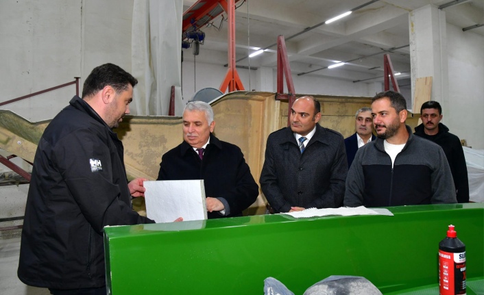 Vali Aziz Yıldırım’dan Yat Üretimi Yapan Firmaya Ziyaret