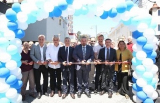 Yomra Hükümet caddesi yenilendi.