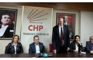 CHP Genel başkan adayı Öymen trabzon’da.