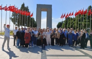 Emekliler, Çanakkale Şehitliği’ni gezdi