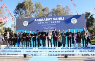 AKÇAABAT SAHİLİ YENİ GÖRÜNÜMÜYLE HİZMETE...