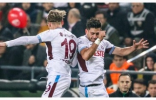 Trabzonspor’un Gaziantepspor’u 3-1 yenerken