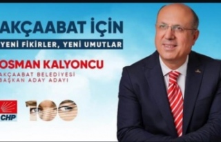 CHP akçaabatta Osman kalyoncu dedi