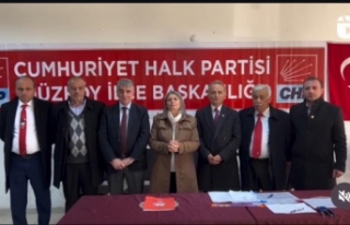 CHP Düzköy abidin Çelik dedi