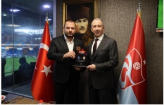 Trabzonspor’dan Galatasaray’a dostluk yemeği.