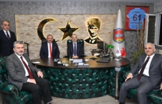 Bakan Uraloğlu başkan usta’yı ziyaret etti