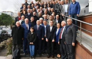 Şalpazarlılar gönül meclisi toplandı.