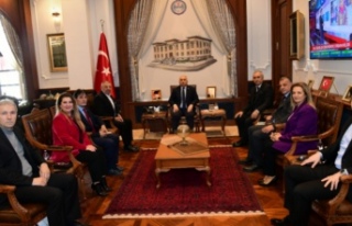 Trabzon Dernekler Federasyonu Yönetimi Vali Aziz...