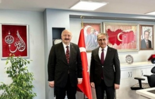 Başkan Çebi Müdür Arıcıoğlu’nu ziyaret etti