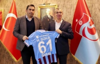 Başkanlar Trabzonspor’u ziyaret ettiler.