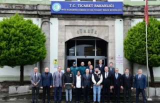 Vali Yıldırım baş müdür Giray’ı ziyaret etti.