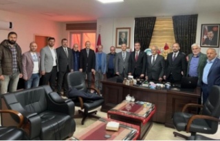 Başkan Azizoğlu Başkan Aydın’ı ziyaret etti