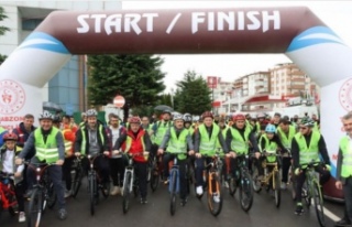 TRABZON’DA PEDALLAR SAĞLIK İÇİN ÇEVRİLDİ