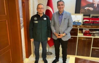 Bölge Müdürü Kişi Başkan Azizoğlu’nu ziyaret...