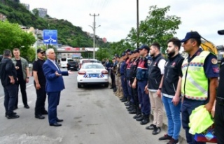 Vali Aziz Yıldırım, Değirmendere- Maçka Yolu...